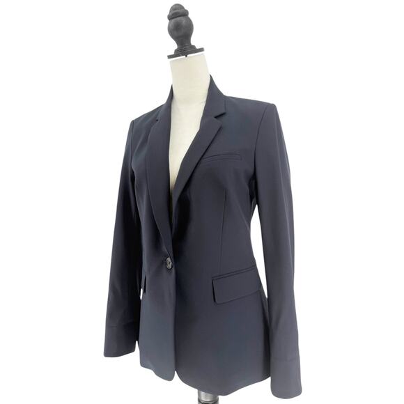 Veronica Beard Dickey Classic Jacket in Navy Blue Size 4 Wool Blazer - Picture 8 of 13
